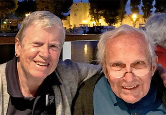 Gillian and Bruce Steinhauer