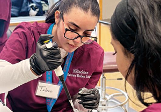 Pathmaker students train in a lab